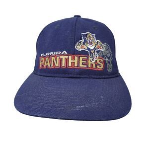 CCM NHL Florida Panthers Snapback Cap Hat 100% Cotton